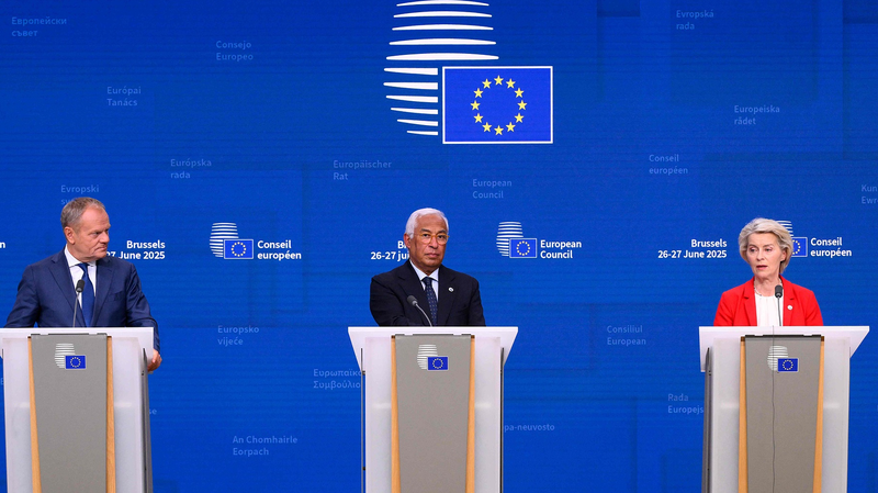 EU首脳、米国の新貿易案を協議　7月9日関税期限と独仏の駆け引き