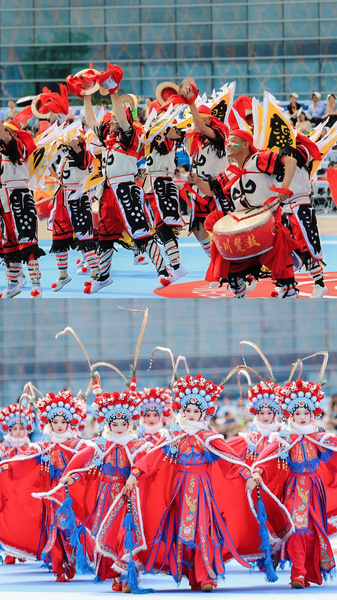 成都で国際無形文化遺産フェス開幕　子どもの日と端午節つなぐ祝祭 video poster