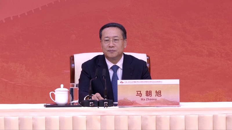 中国外務次官「統一の流れは止められない」　抗日戦争勝利80周年記念行事で video poster