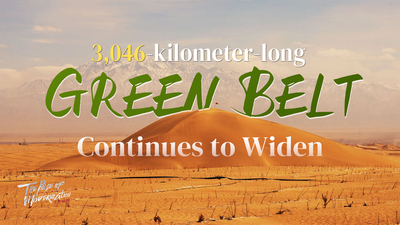 タクラマカン砂漠を囲む3046キロの緑のベルト　「砂は砂のまま」で暮らしを守る video poster