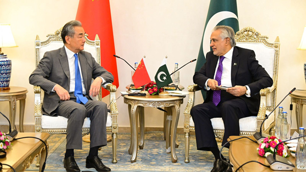 中国とパキスタン外相が戦略対話　「運命共同体」と経済回廊の深化を確認