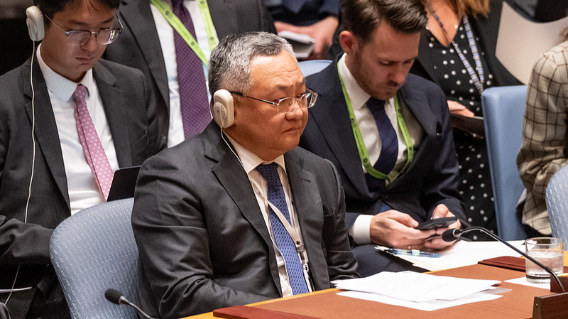 国際ニュース：中国、国連安保理での米国ガザ拒否権行使に強い失望