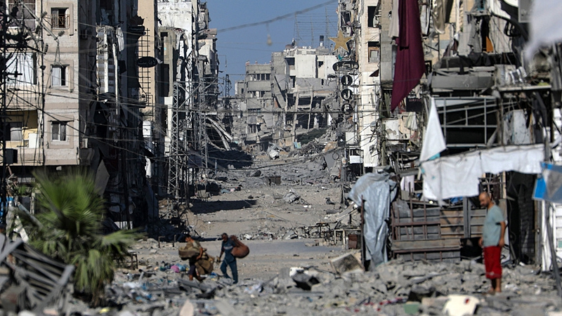 イスラエルとハマスが和平合意　トランプ米大統領のガザ案第1段階 video poster