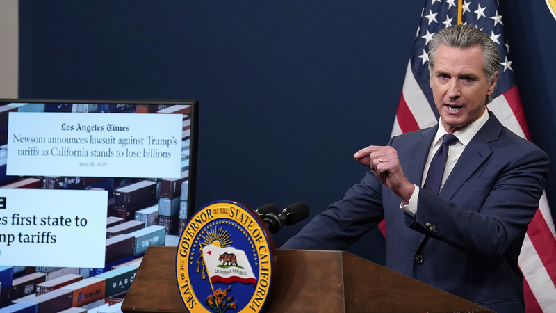カリフォルニア州がトランプ関税の緊急差し止めを要請　経済被害2.5兆円超を主張