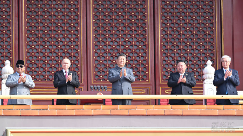 習近平氏「中華民族の偉大な復興は誰にも止められない」 対日戦勝80周年式典