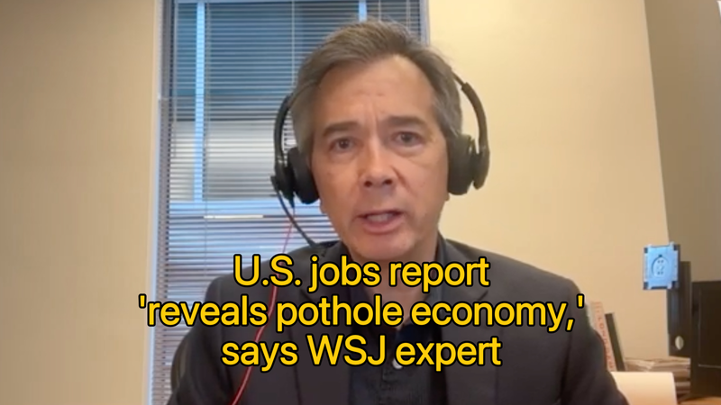 米国7月雇用統計は「穴ぼこ景気」 WSJエコノミストが警鐘 video poster