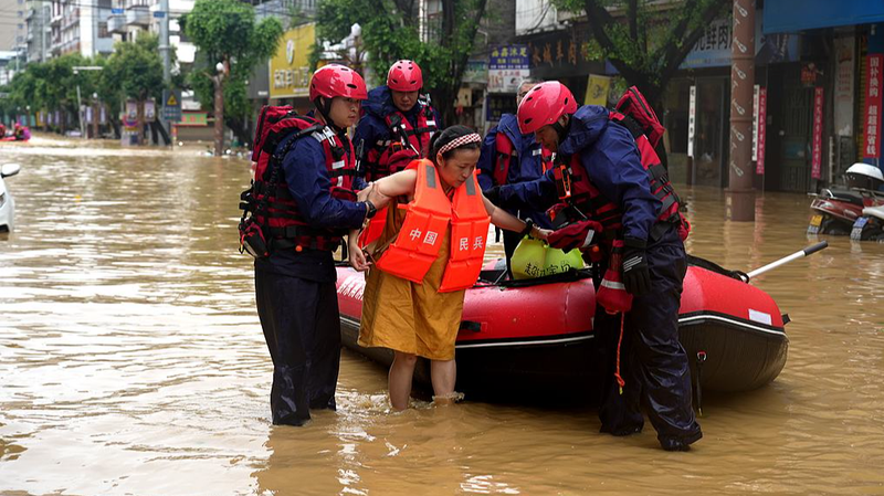中国が貴州・湖南の洪水被害に追加支援　1億4,000万元を拠出
