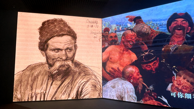 中国国家博物館でイリヤ・レーピン展　中ロ文化年を象徴する国際ニュース video poster