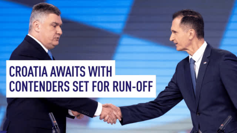 クロアチア大統領選、ポピュリスト vs 科学者の決選投票へ video poster