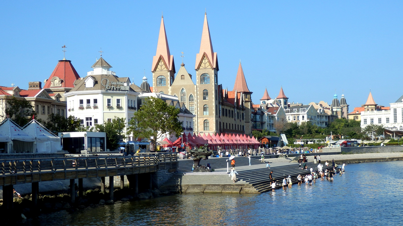 山東省・煙台「海昌漁人埠頭」をライブで体感　漁港と現代都市が交わる場所 video poster