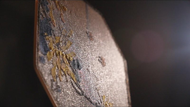 光でよみがえるケシ織シルク　現代照明が映し出す古の技 video poster