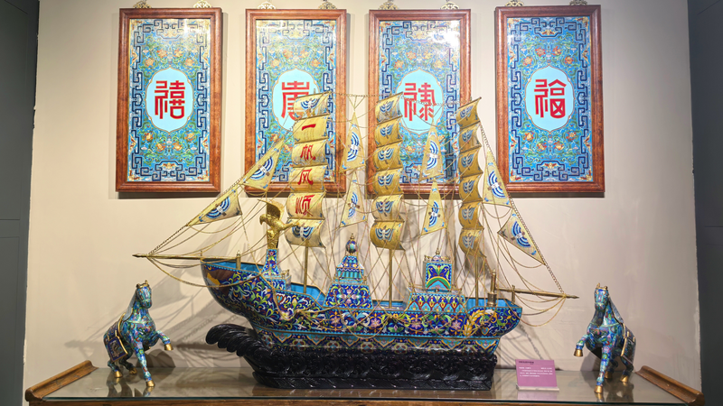 北京のCloisonne Art Museum of Chinaが語る伝統工芸クロワゾネの歴史