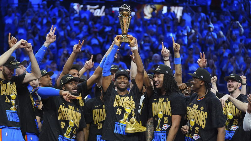 NBAファイナルMVPにSGA　サンダーが第7戦制し優勝