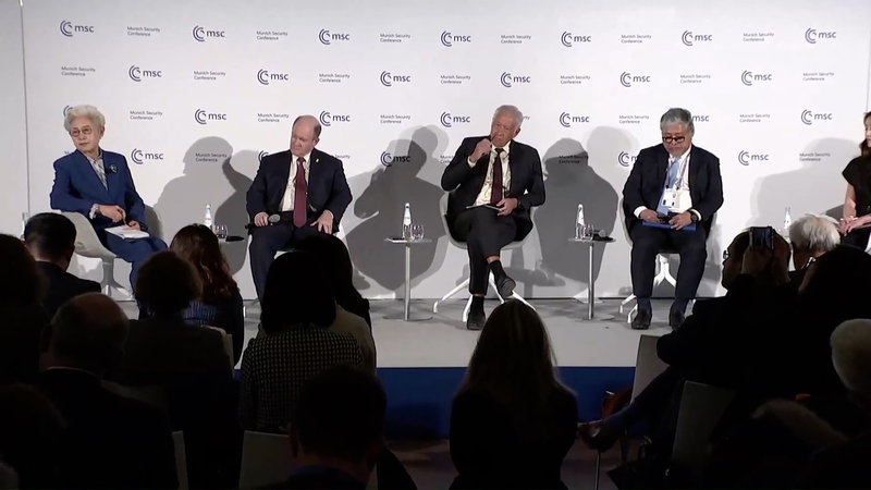 ミュンヘン安全保障会議で中国が南シナ海への域外干渉に慎重姿勢　地域安定を強調 video poster