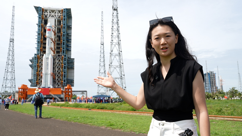中国の補給船・天舟9号が発射場へ移動　天宮宇宙ステーションに物資補給へ video poster