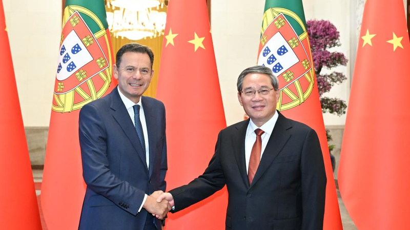 国際ニュース：中国とポルトガルが協力強化　自由貿易の擁護で一致