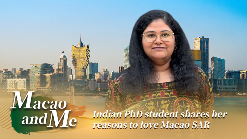 インド人博士課程学生が語る「マカオと私」 マカオ特別行政区の魅力 video poster
