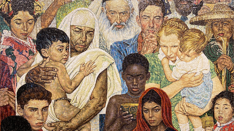 国連本部モザイク『The Golden Rule』が語る黄金律と共生のメッセージ