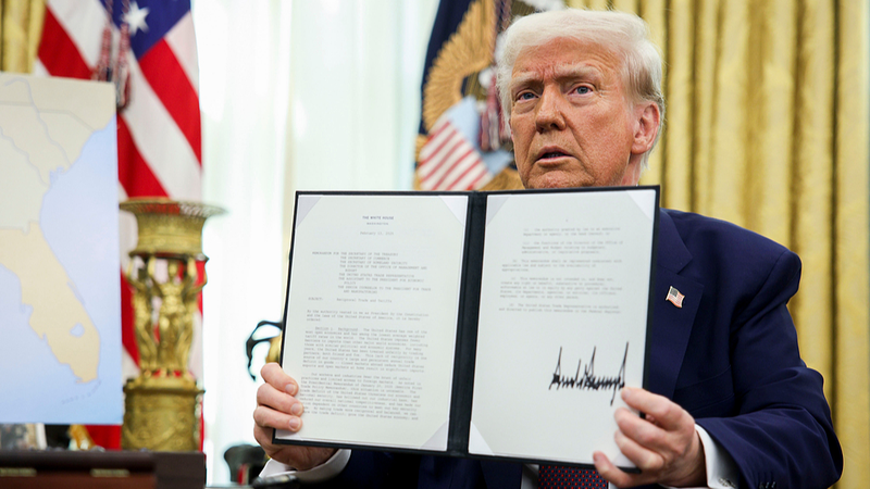 米トランプ大統領が互恵関税計画に署名　WTO体制に揺さぶりも