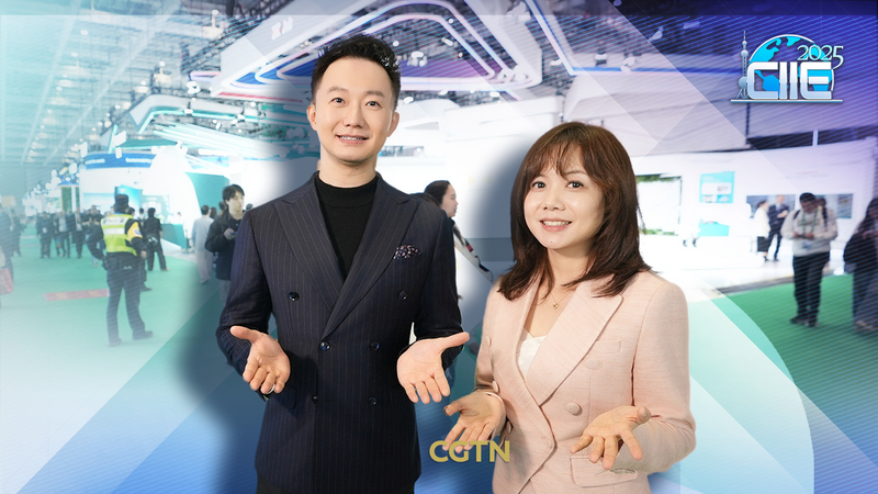 中国国際輸入博覧会のサービス貿易館　パンダ輸送から料理ショーまで video poster