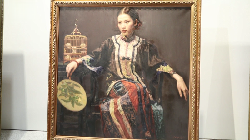 上海・Museum of Art Pudongで陳逸飛回顧展　映画のような油彩が再び脚光 video poster