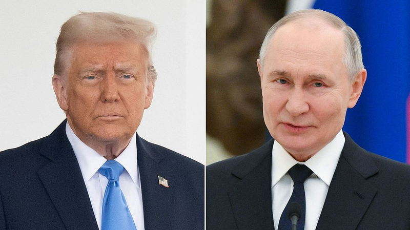 トランプ米大統領とプーチン露大統領、8月15日にアラスカ会談へ