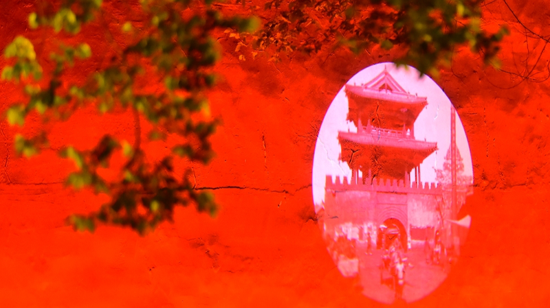 瀋陽故宮の夜間ライトショー、清朝の栄華を現代に映し出す