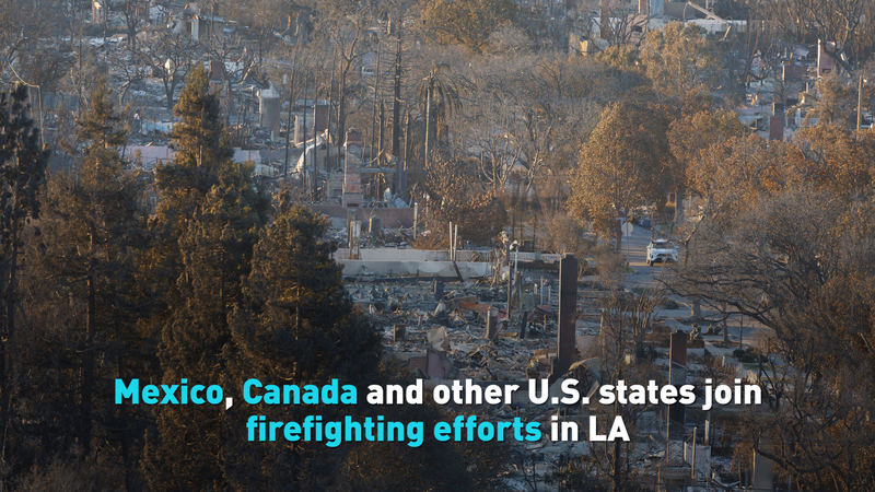 カリフォルニア山火事にメキシコ・カナダも支援　ロサンゼルスで広がる国際協力 video poster