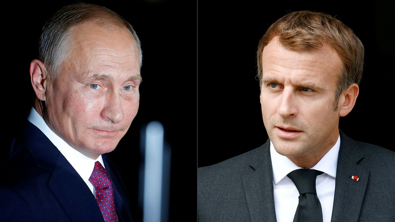 プーチン氏、マクロン仏大統領との対話に前向き—「相互の政治的意思」が条件
