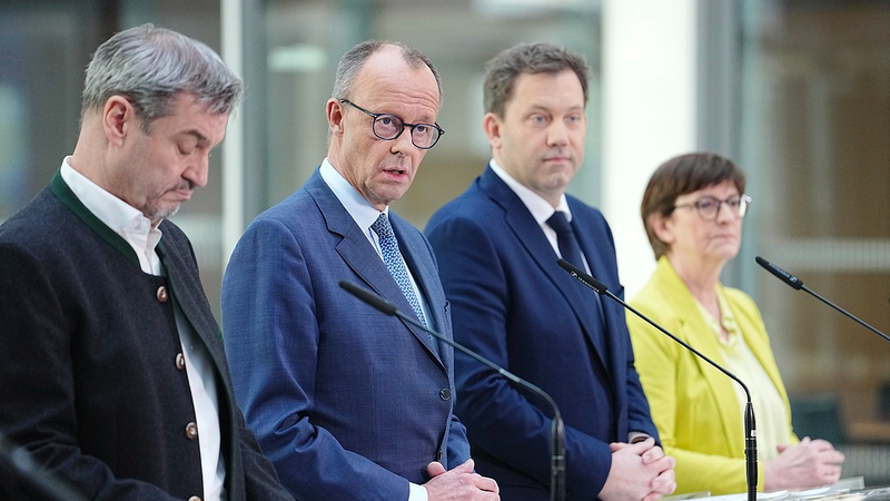 ドイツCDU/CSUとSPDが連立交渉入り合意　移民・防衛・経済再建が焦点に