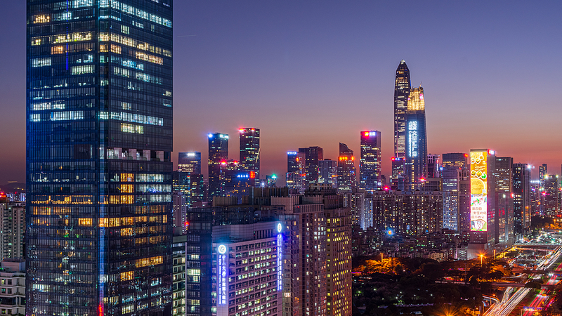 中国・深圳の夜景ライブ　第15回National Gamesが映すテック都市 video poster