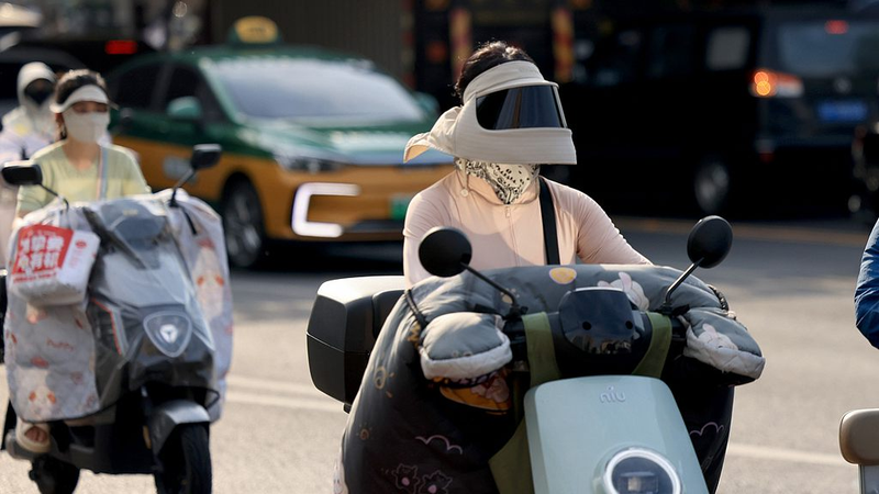 中国で大雨と高温の警報　南西部は豪雨、北部は猛暑に警戒