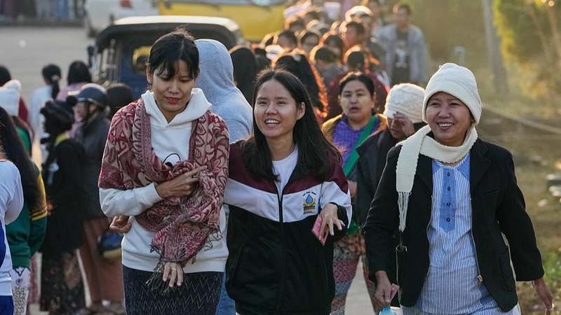 ミャンマー総選挙、2025年第1段階の投票開始　MMPと電子投票を導入