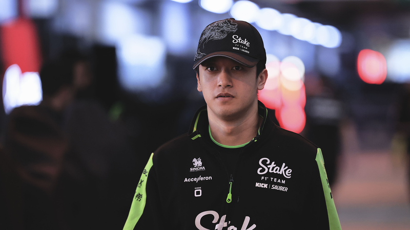 F1中国出身ドライバー周冠宇、2024年限りでキック・ザウバー離脱