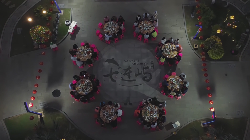 国際ニュース：春節の三沙市、中国南端の街を彩る団らんの食卓