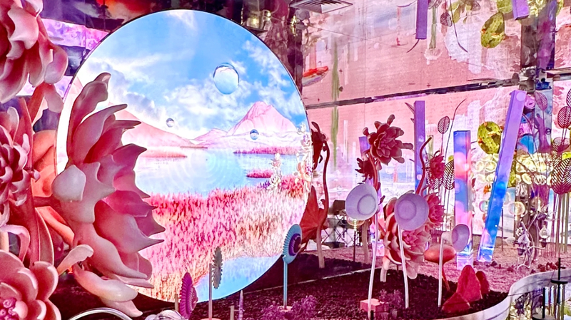 北京・王府井に常設デジタルアート展　AIと伝統文化が交差する新名所