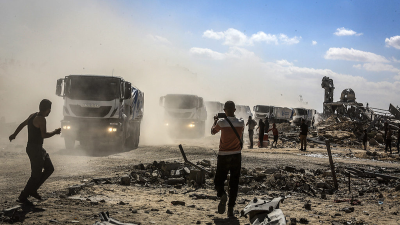 イスラエルが停戦破棄も警告　人質遺体返還巡りハマスと緊張