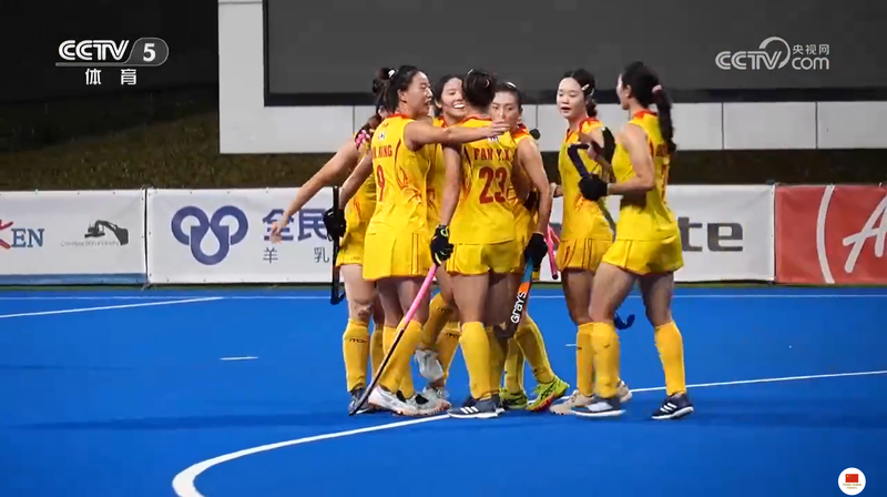 女子ホッケーアジアカップ：中国がインドに4-1で快勝