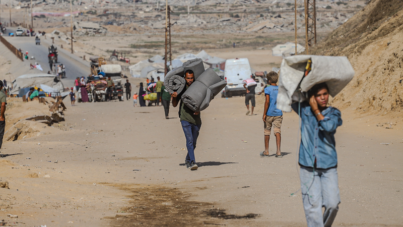 イスラエル、ガザ市攻勢を停止　トランプ案と人質解放協議が本格化