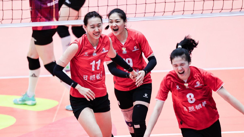 中国女子バレーSLで山東が金星　王者天津を3-1で撃破