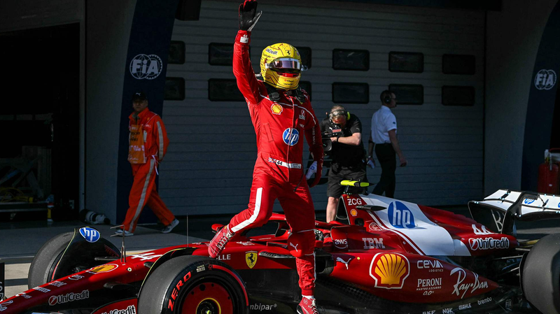 F1中国GPスプリントでハミルトン、フェラーリ初勝利