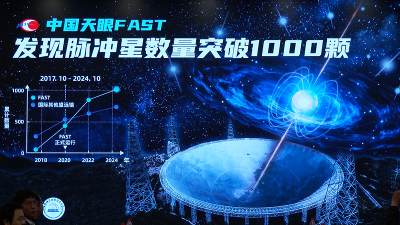 中国のFAST望遠鏡、1,000個超のパルサー発見　世界最大電波望遠鏡の成果 video poster