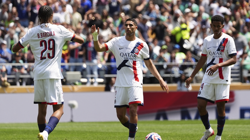 クラブW杯：PSGがシアトル撃破でベスト16進出　守備安定の2-0