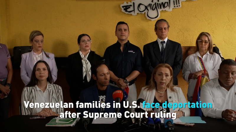 米国最高裁の判断で揺れるベネズエラ家族　強制送還リスクの現実 video poster