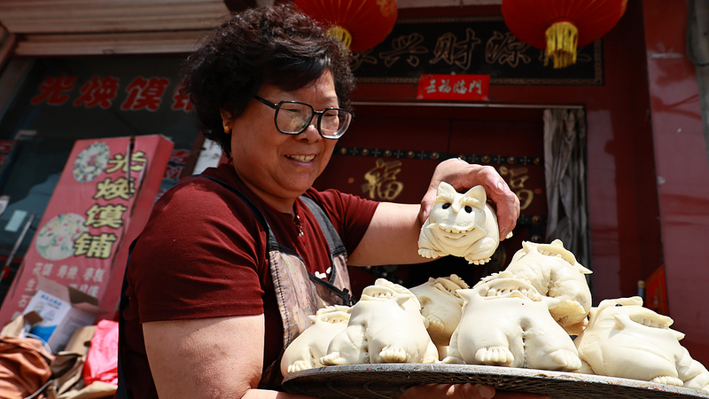 山西省の飾りパン「Jinnan Huamo」　祖先を敬うドラゴンボート・フェスティバルの無形文化遺産