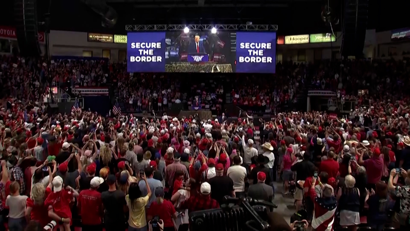 トランプ氏2024年選挙戦「アメリカ・ファースト」再起動　第二期政権を見据えた公約 video poster