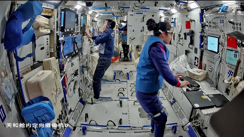 中国の有人宇宙船「神舟19号」クルー、5月1日前後に地球帰還へ