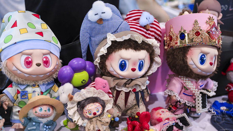 上海でトレンドトイ熱爆発 2025年国際展示会に長蛇の列