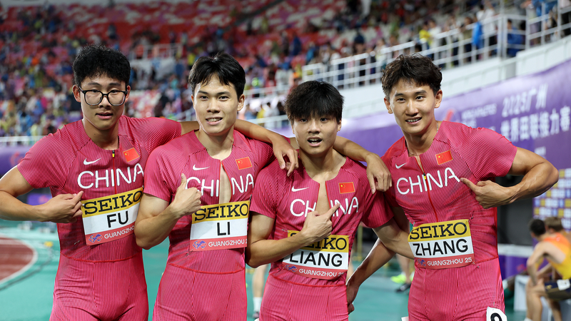 中国男子4×400mが世界リレーで国内新記録 東京2025へ大きく前進