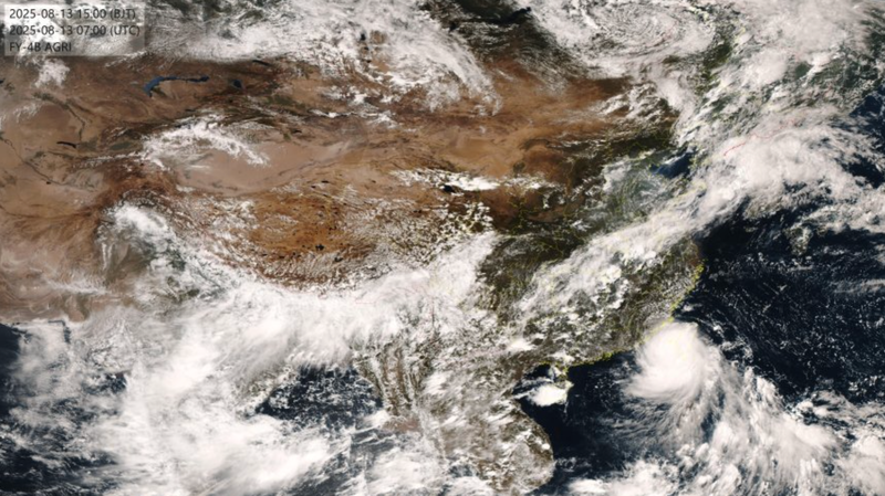 台風ポードル、台湾地域に続き中国本土沿岸へ再上陸の見込み